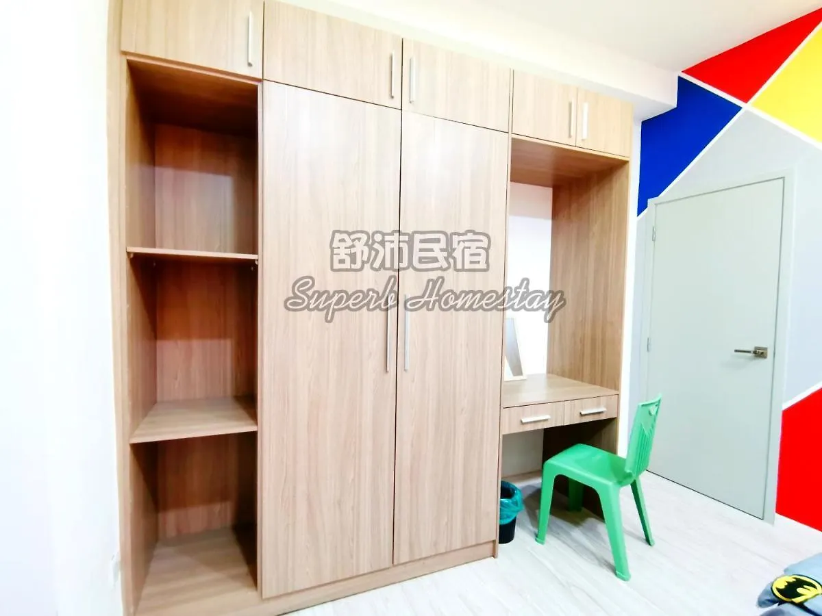 Apartment Superb Justice League Theme 舒沛正义联盟主题 Sutera Avenue 2 Bedroom Kota Kinabalu