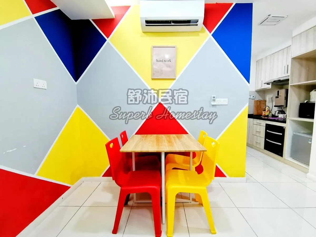 Superb Justice League Theme 舒沛正义联盟主题 Sutera Avenue 2 Bedroom Kota Kinabalu